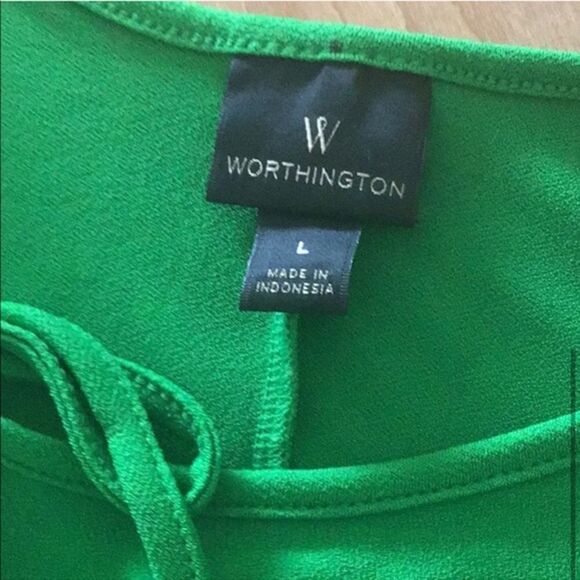 Beautiful Kelly Green Sleeveless Knit Top size L - Picture 5 of 6